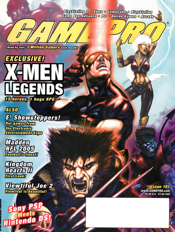 GamePro Issue 191 (August 2004) cover